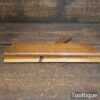 Antique Side Snipe Beechwood Moulding Plane With Boxwood Insert