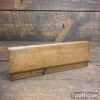 Antique Side Round Beechwood Moulding Plane - Good Condition