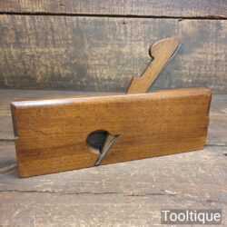 Antique 18th C John Green 1774-1807 Side Round Beechwood Moulding Plane