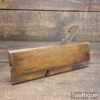 Antique W. Parkes (1823-1835) Round Beechwood Moulding Plane