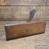 Antique Moseley & Sons York Pitch Hollow Beechwood Moulding Plane