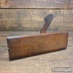 Antique Moseley & Sons York Pitch Hollow Beechwood Moulding Plane