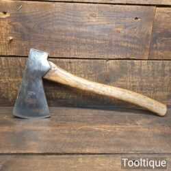Vintage Brades Carpenters Hatchet Axe Broad Arrow 1940 - Ready To Use