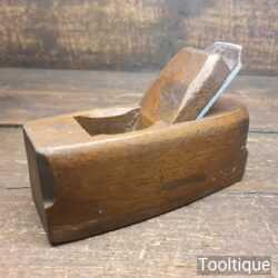 Small Vintage 5 ½” Long Beechwood Smoothing Block Plane - Good Condition