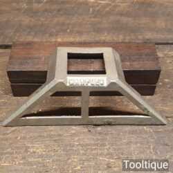 Vintage W. Marples & Sons 6” Nickel Plated Mitre Template - Good Condition