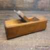 Vintage Pattern Maker’s 6” Round Block Plane - Good Condition