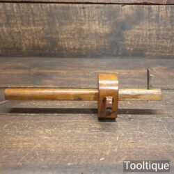 Vintage Edward Preston Carpenter’s Beechwood Cutting Gauge - Good Condition