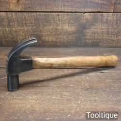 Vintage Stanley Carpenter’s 13oz Cast Steel Claw Hammer - Good Condition