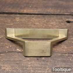 Vintage W. Marples & Sons 4 ¾” Brass Mitre Template - Good Condition