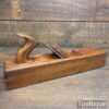 Antique John Moseley Carpenter’s 16” Skew Mouthed Beechwood Badger Plane