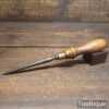 Vintage Shipwright’s Sail Pricker With Beechwood Handle - Good Condition
