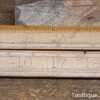 Rare Antique W. Marples 24” Folding Boxwood & Brass Shilling Rule - Good Condition