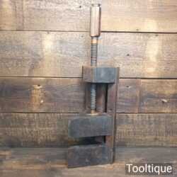 Antique Oak Mitre Jack Or Finishing Clamp - Good Condition