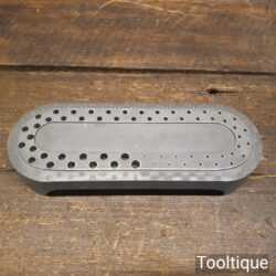 Vintage Alloy Drill Stand Holder Number Drill Bits - Good Condition