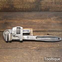 Vintage Plumbers 12” Stillson Pipe Wrench - Good Condition
