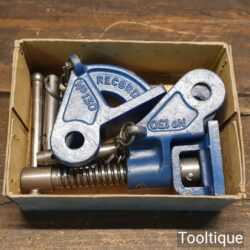 Vintage Part Boxed Pair Record No: 130 Sash Clamp Heads - Good Condition