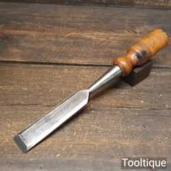 Vintage Carpenter’s 1 ¼” Heavy Duty Socketed Bevel Edge Chisel - Sharpened