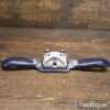 Vintage Record No: 0151 Adjustable Flat Soled Metal Spokeshave - Fully Refurbished