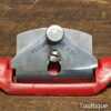 Vintage Record No: A51 Flat Soled Metal Spokeshave - Fully Refurbished