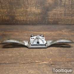 Vintage Wilson Lovatt No: 168 Adjustable Flat Soled Metal Spokeshave - Fully Refurbished