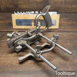 Vintage Record No: 050a Combination Plough Plane Complete - Fully Refurbished