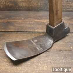 Vintage Wills & Son Wheelwright’s Adze Dated 1918 Hickory 26″ Handle Sharpened