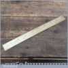 Vintage 12” Brass Ruler Marked Charles Dible of London Glasgow