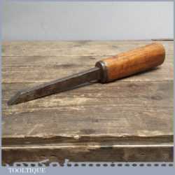 Rare Antique 18th Century Mortice Chisel by Philip Law