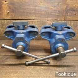 Vintage Pair Of Record No: 153 Floorboard Clamps - Good Condition