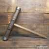 Old Vintage Shipwrights Or Boat Builders Caulking Mallet - Good Condition