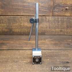 Vintage Draper Engineers Surface Height Gauge Magnetic Base - Good Condition