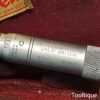 Vintage Boxed L. S. Starrett GB. 0”-1” Imperial Micrometer No: 436 Original Case