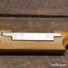 Vintage I. Sorby Beechwood Spokeshave 2” Cutter - Good Condition