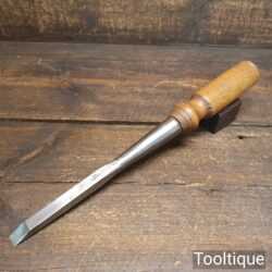 Vintage W. Marples 1/2” Heavy Duty Socketed Mortice Chisel - Fully Refurbished