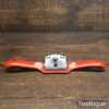 Vintage Record No: A151 Adjustable Curved Sole Metal Spokeshave - Fully Refurbished