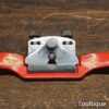 Vintage Record No: A151 Adjustable Curved Sole Metal Spokeshave - Fully Refurbished
