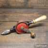 Vintage Stanley No: 803 double pinion egg beater hand drill