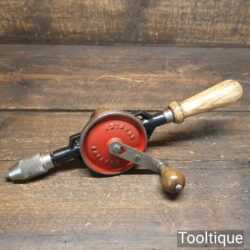 Vintage Stanley No: 803 double pinion egg beater hand drill