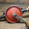 Vintage Stanley No: 803 double pinion egg beater hand drill