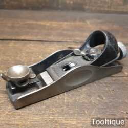 Vintage Stanley No: 60 ½ Low Angle Adjustable Throat Block Plane - Fully Refurbished