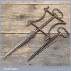 Antique 19th Century Cast Iron Gardener’s String Seed Line