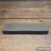 Vintage 8” x 2” Natural Welsh Slate Oil Very Fine Grade Honing Stone - Lapped Flat