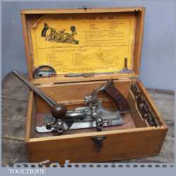 Vintage Record No: 405 Multi Plane Combination Plane - Original Box
