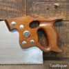 Rare Vintage Disston Canada 26” Thumb Hole Grip RIP Saw - Refurbished Sharpened