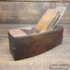 Vintage Master Carpenter’s Beechwood Smoothing Block Plane - Refurbished