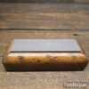 Vintage 4 ½” x 1 ½” Fine Grade Natural Welsh Slate Honing Stone - Lapped Flat