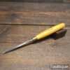 Vintage Marples Carpenter’s 1/4” In-Cannel Gouge Chisel - Sharpened
