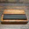 Vintage 8” x 1 ¾” Natural Welsh Slate Fine Honing Stone - Lapped Flat