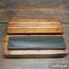 Vintage 8” x 1 ¾” Natural Welsh Slate Fine Honing Stone - Lapped Flat