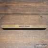 Vintage E. Preston & Sons 9” rosewood and brass spirit level